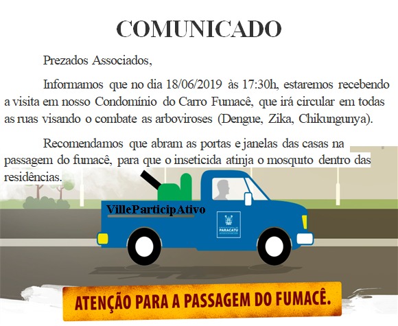 comunicado carro fumace